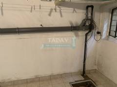 Riss in der Abwasserleitung