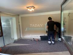 Riss in der Abwasserleitung